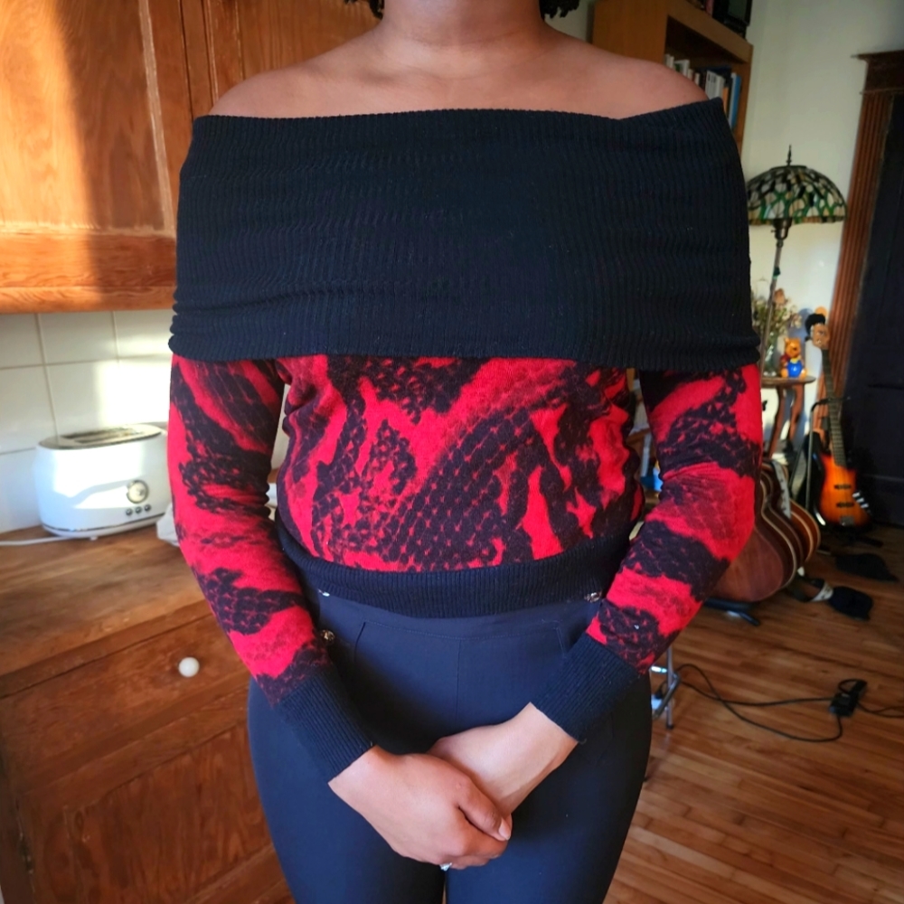 Off shoulder top